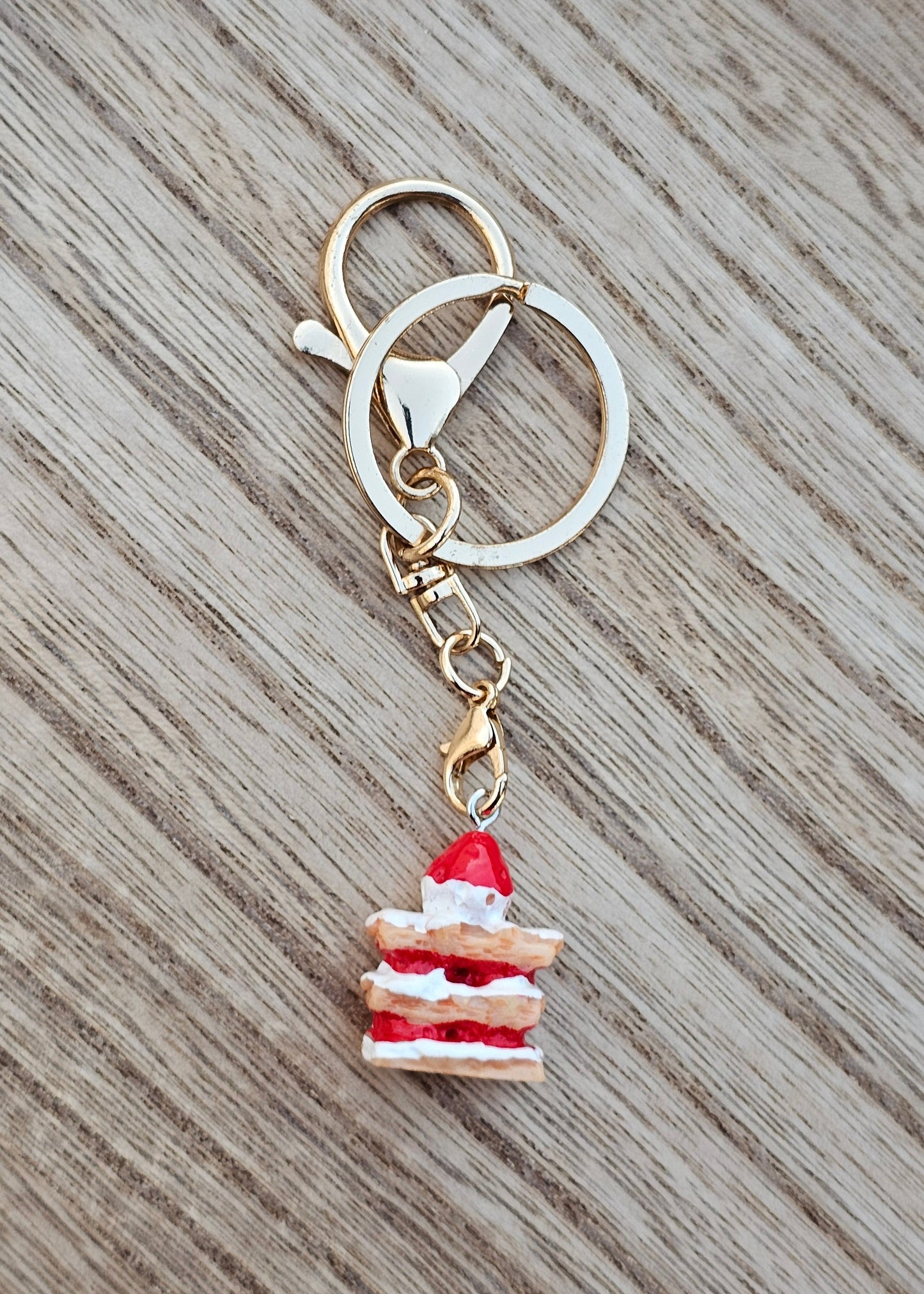 Cake Keychain