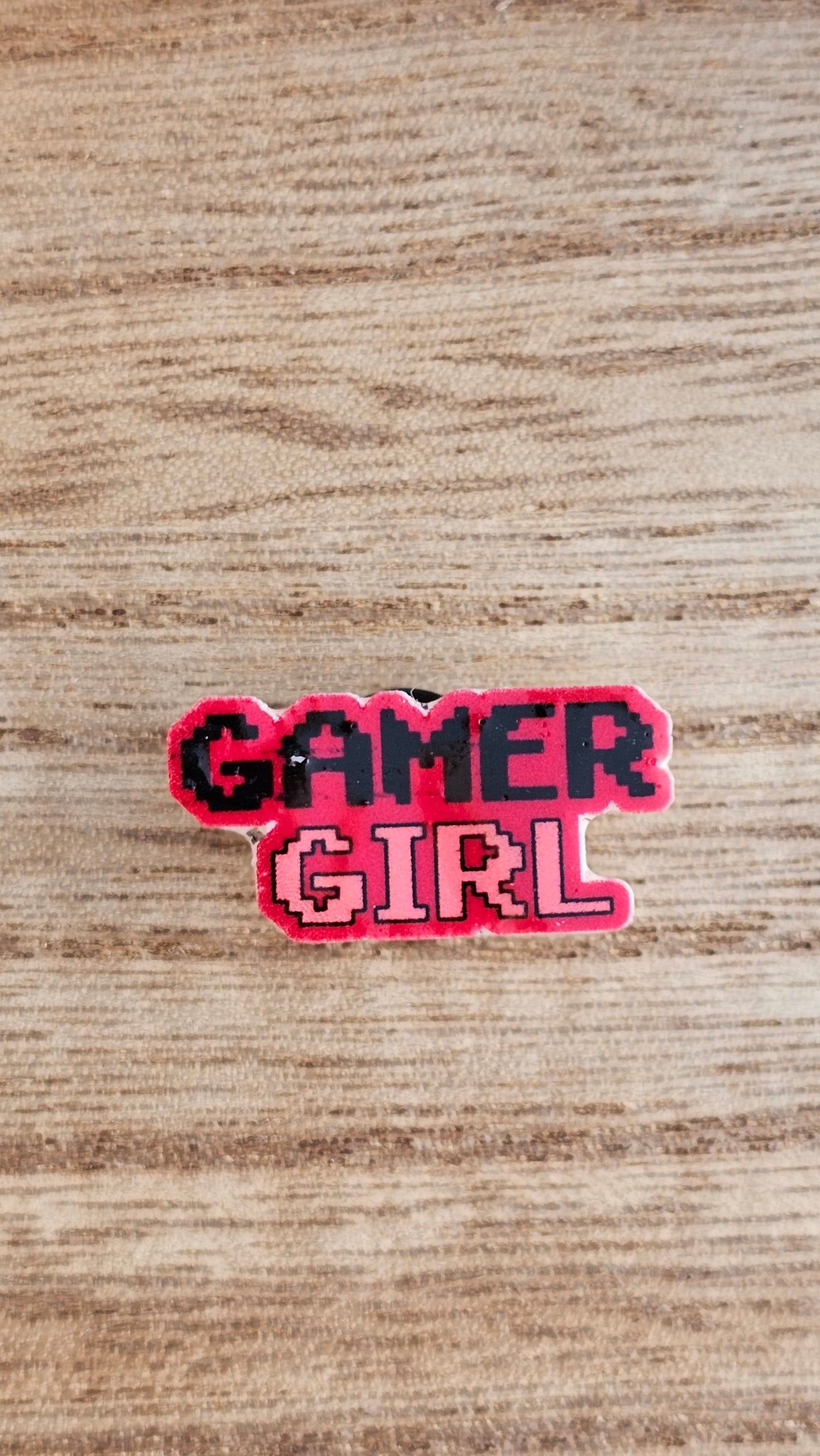 Gamer Girl Crocs Charm