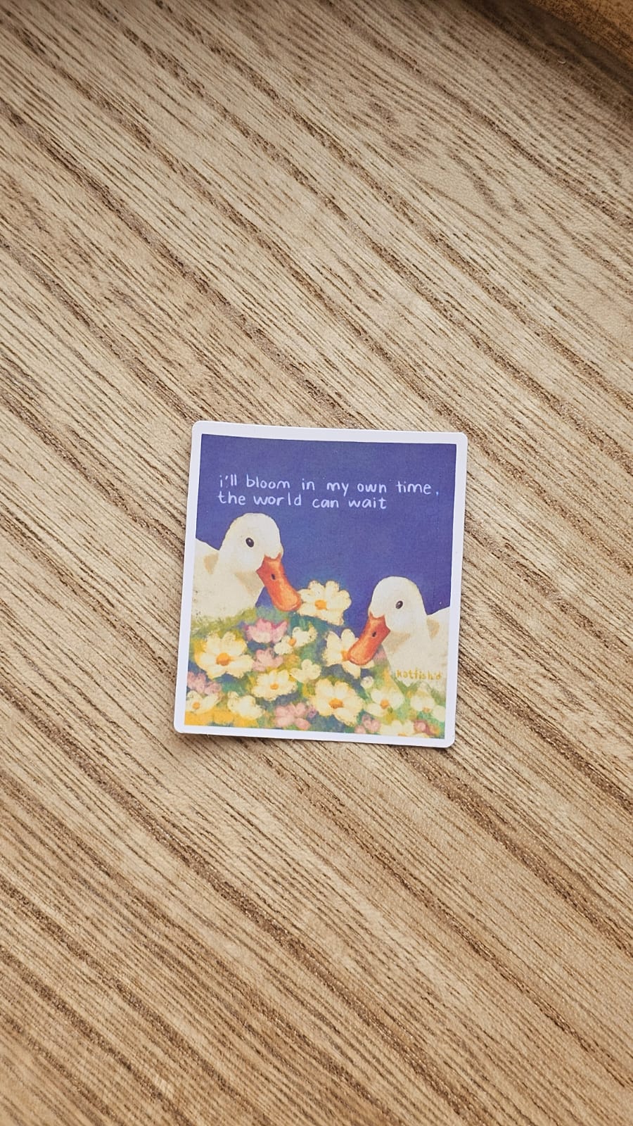 In your own time Sticker