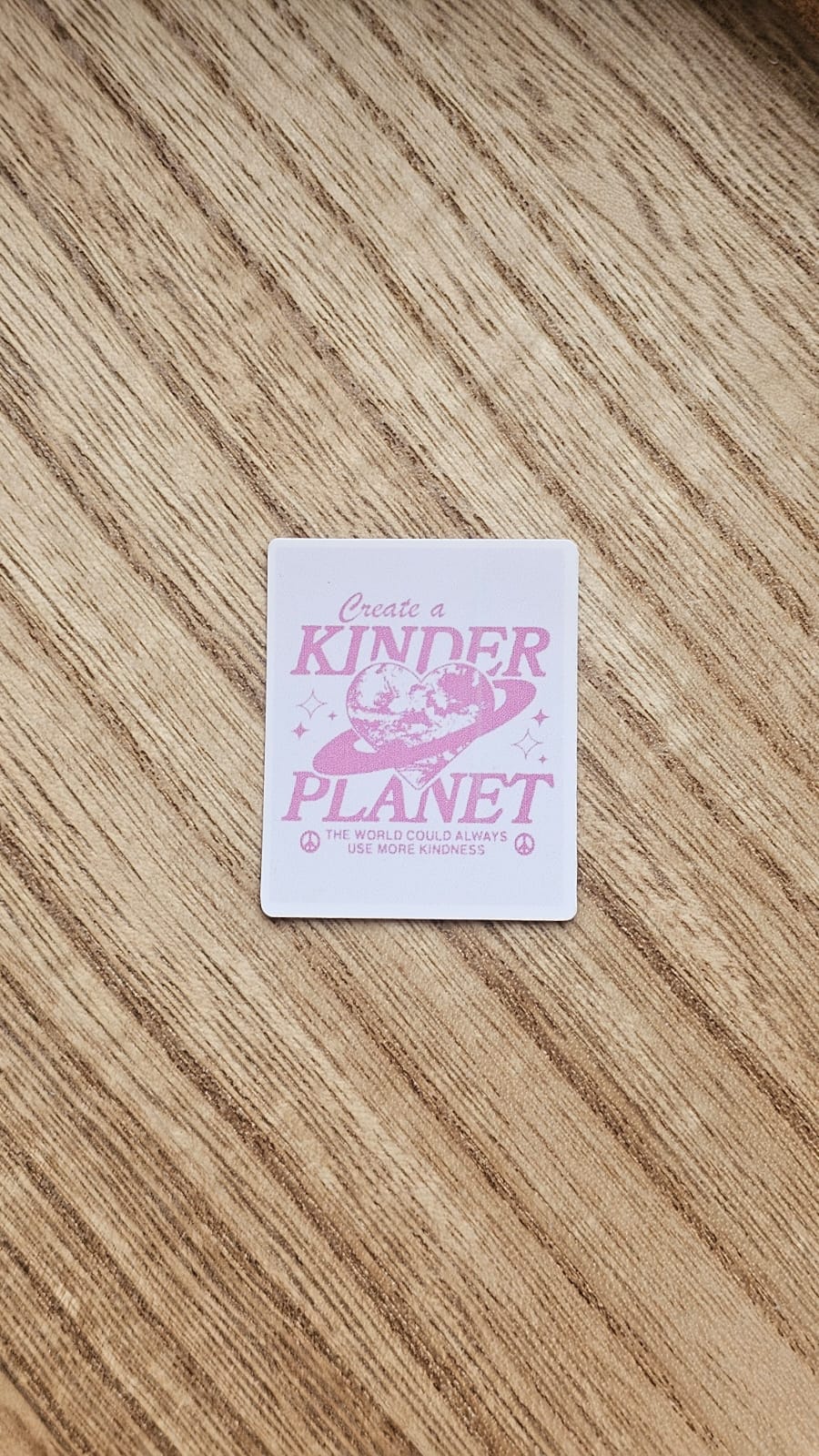 Kinder Planet Sticker