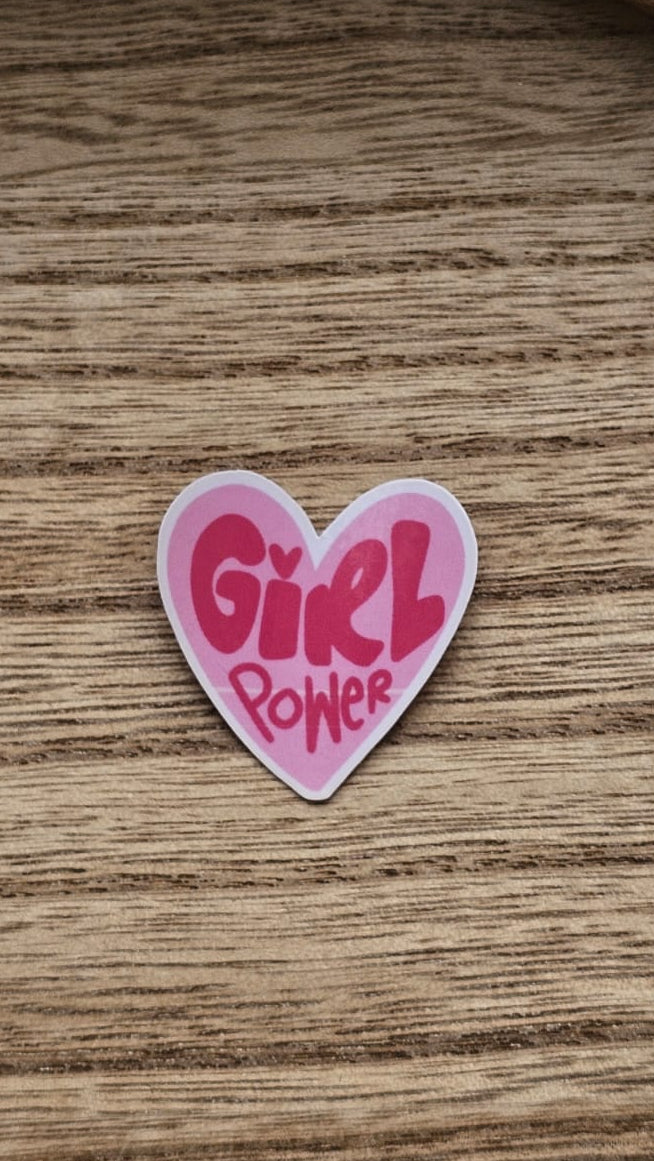 Girl Power Sticker