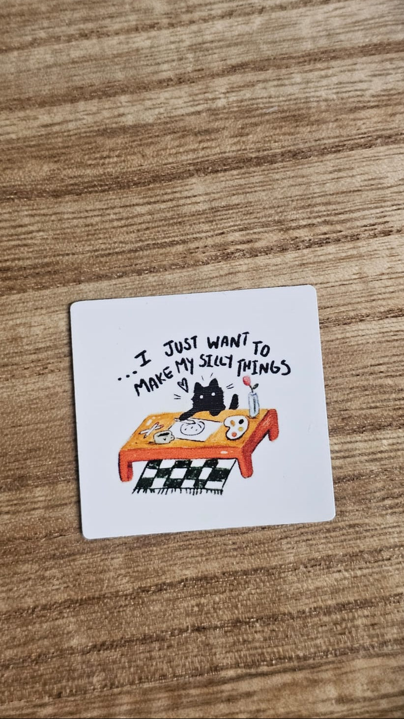 My Silly Things Sticker