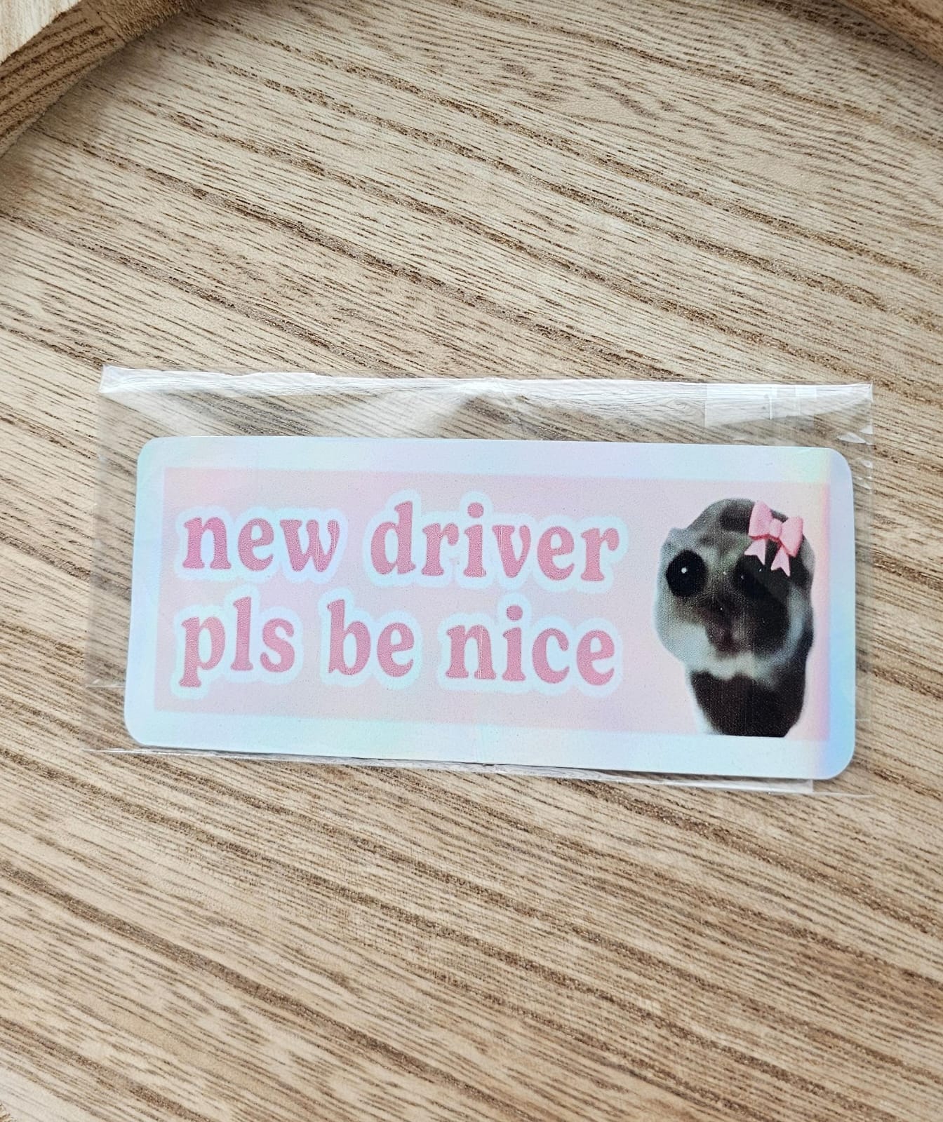 New Driver Pls Be Nice Car Sticker