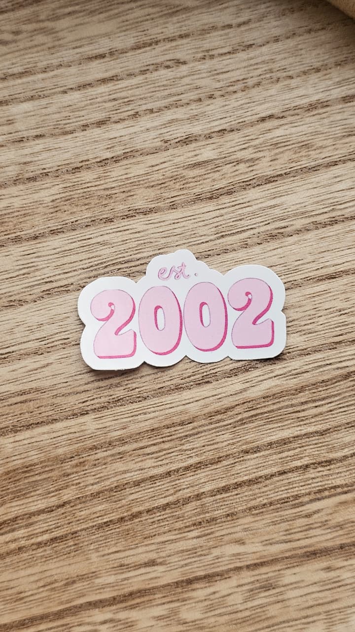 Birth Years Sticker