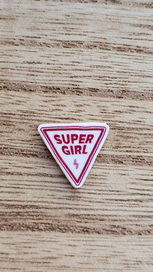 Super Girl Phone Sticker
