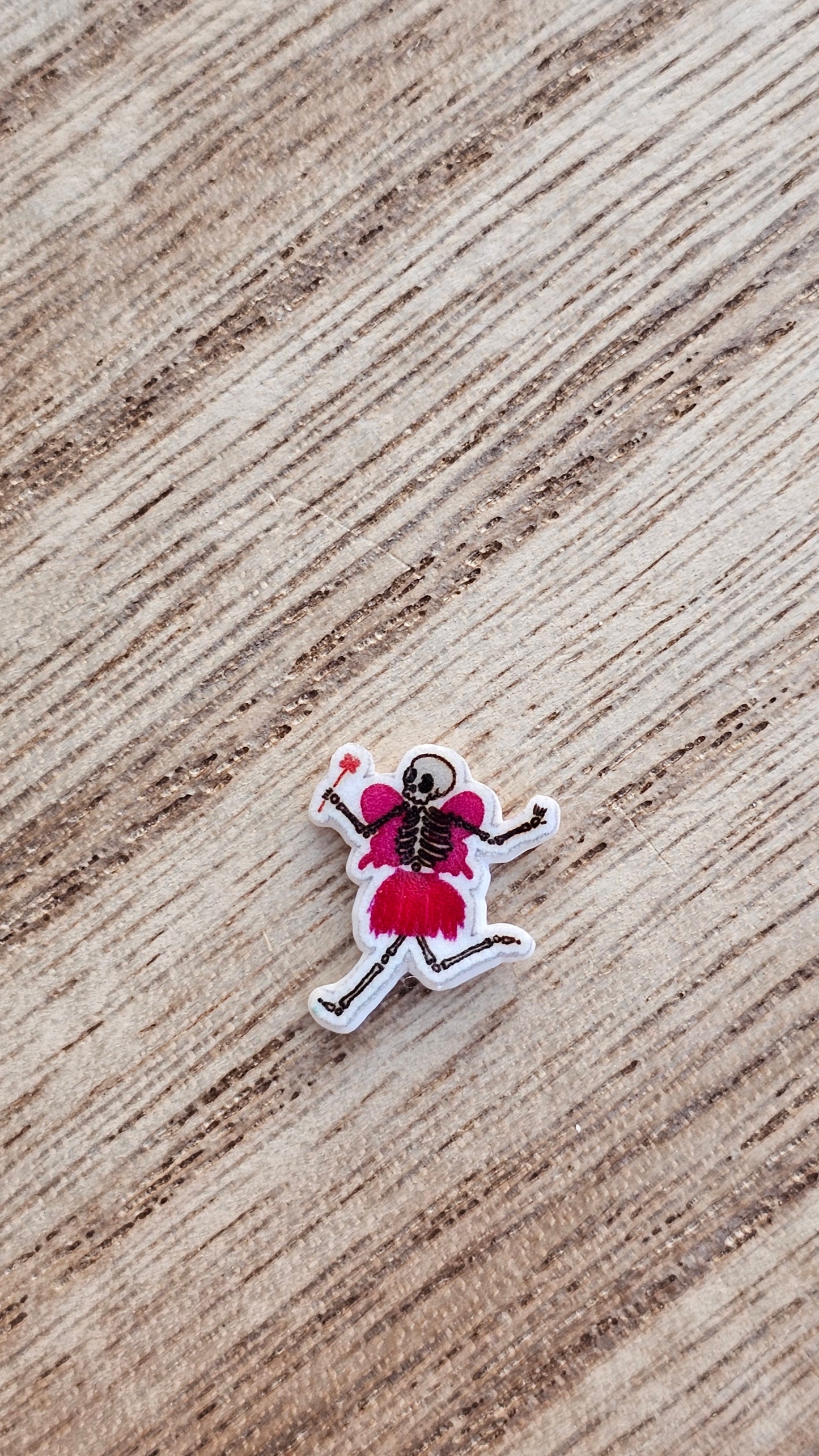 Fairy Skeleton Phone Sticker