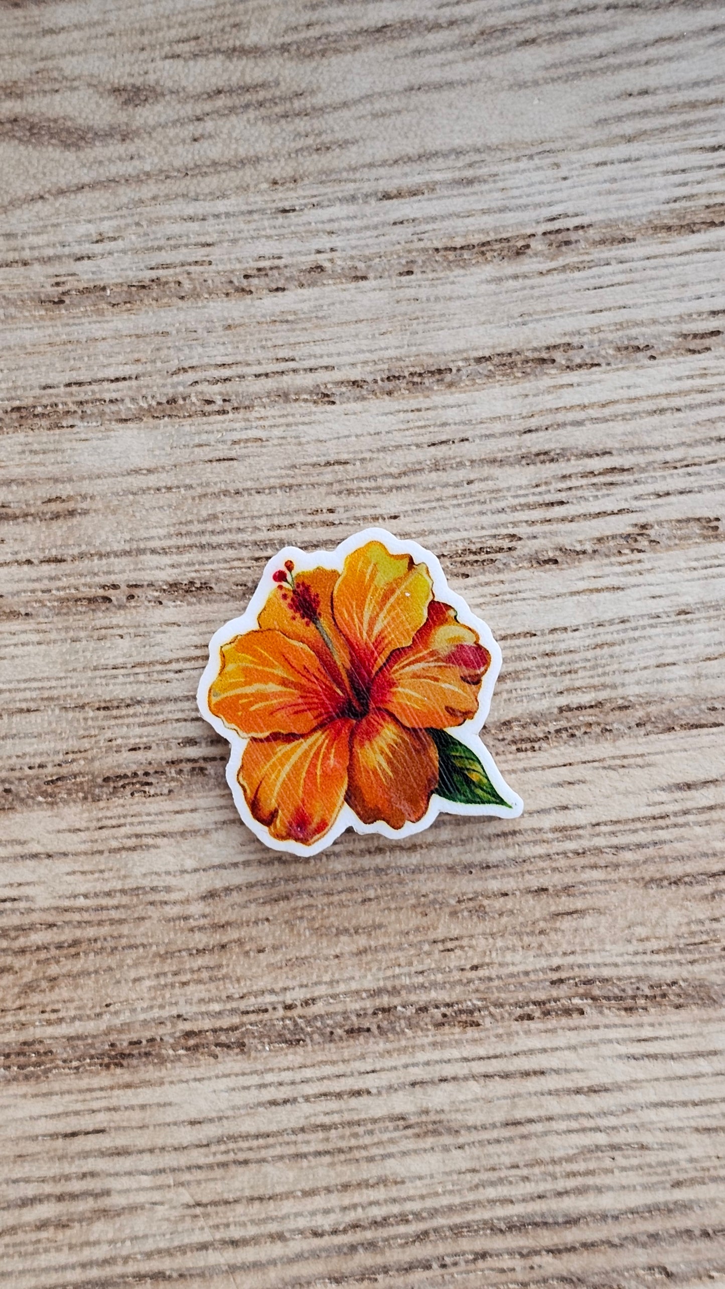 Hibiscus Phone Sticker