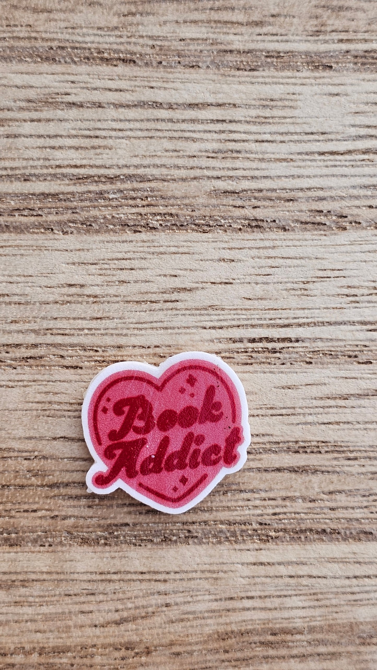 Book Addict Phone Sticker