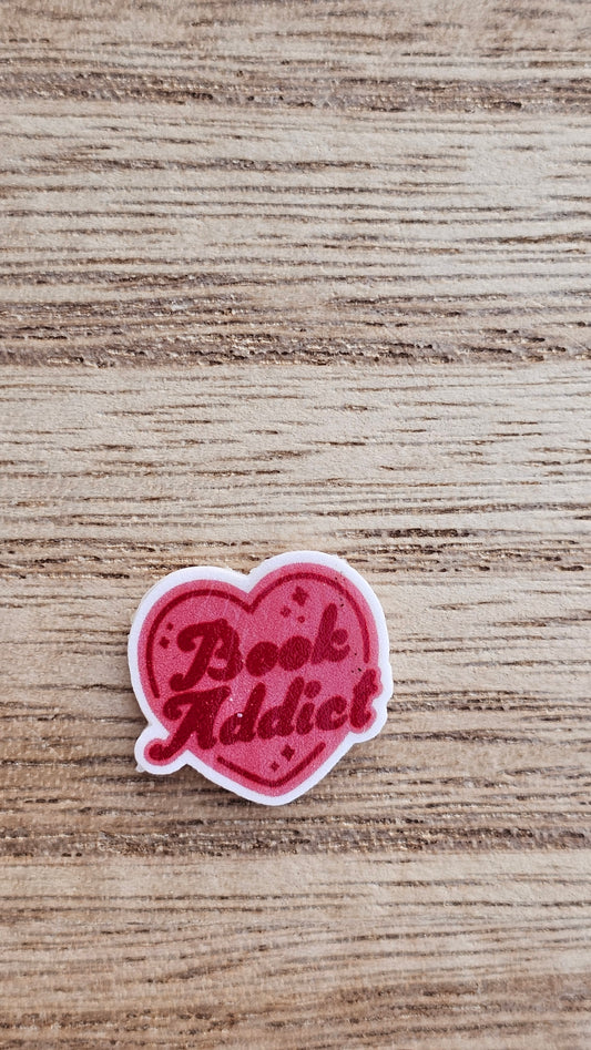 Book Addict Phone Sticker