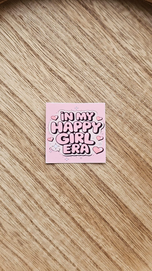 Happy Girl Era Sticker