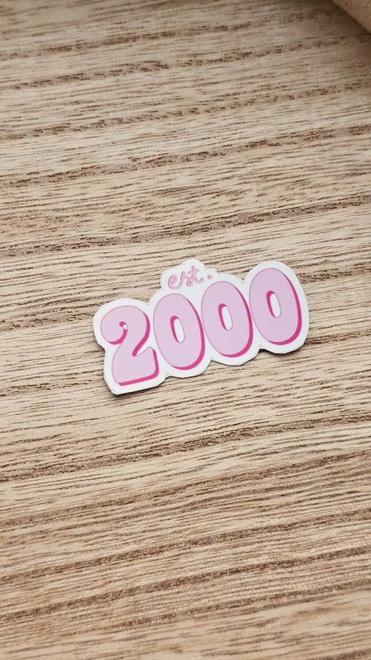 Birth Years Sticker