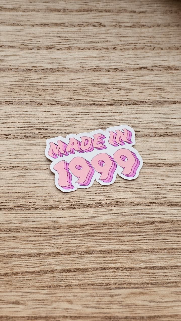 Birth Years Sticker