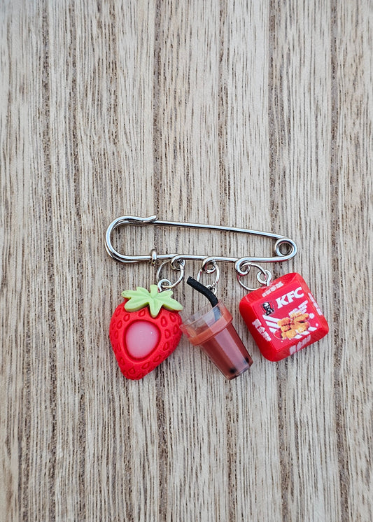 Berry Sweet Bag Charm