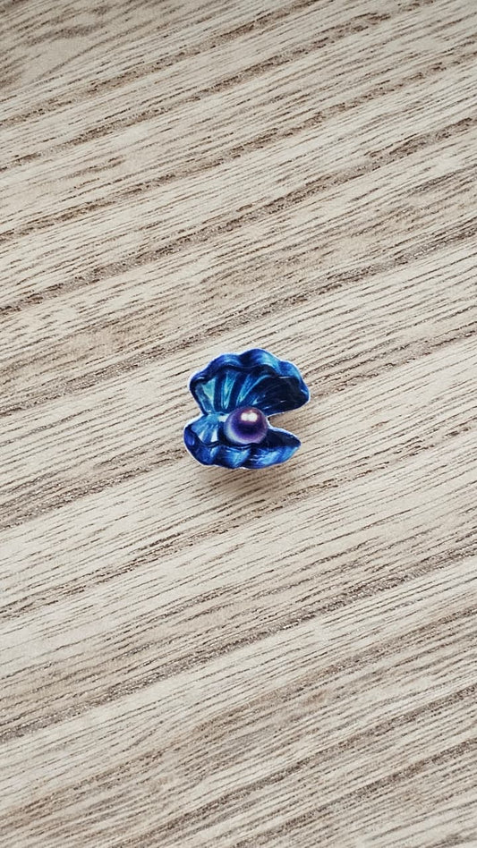 Blue Pearl Crocs Charm