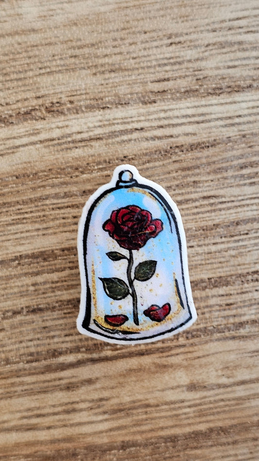Enchanted Rose Crocs Charm