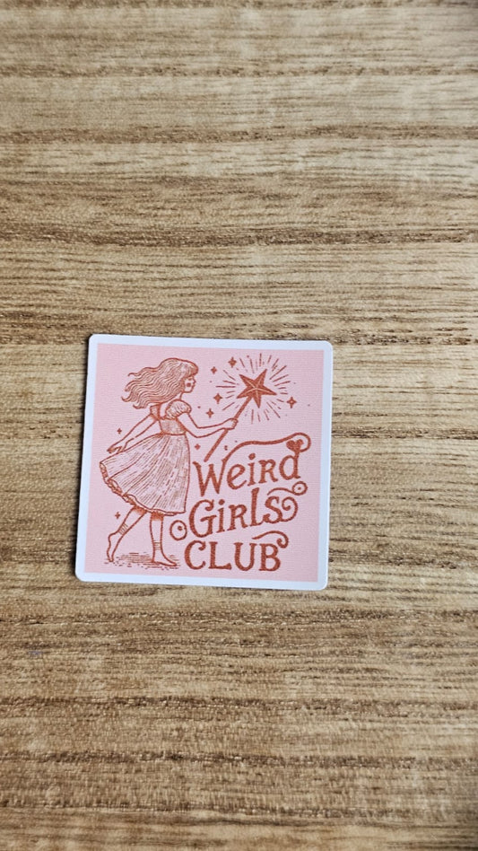 Weird Girls Club Sticker