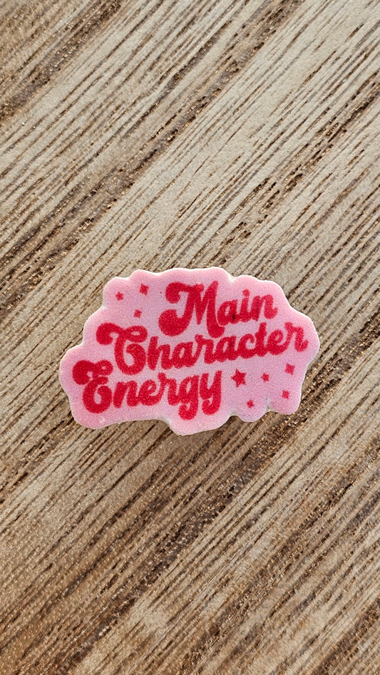 Main Character Energy Crocs Charm