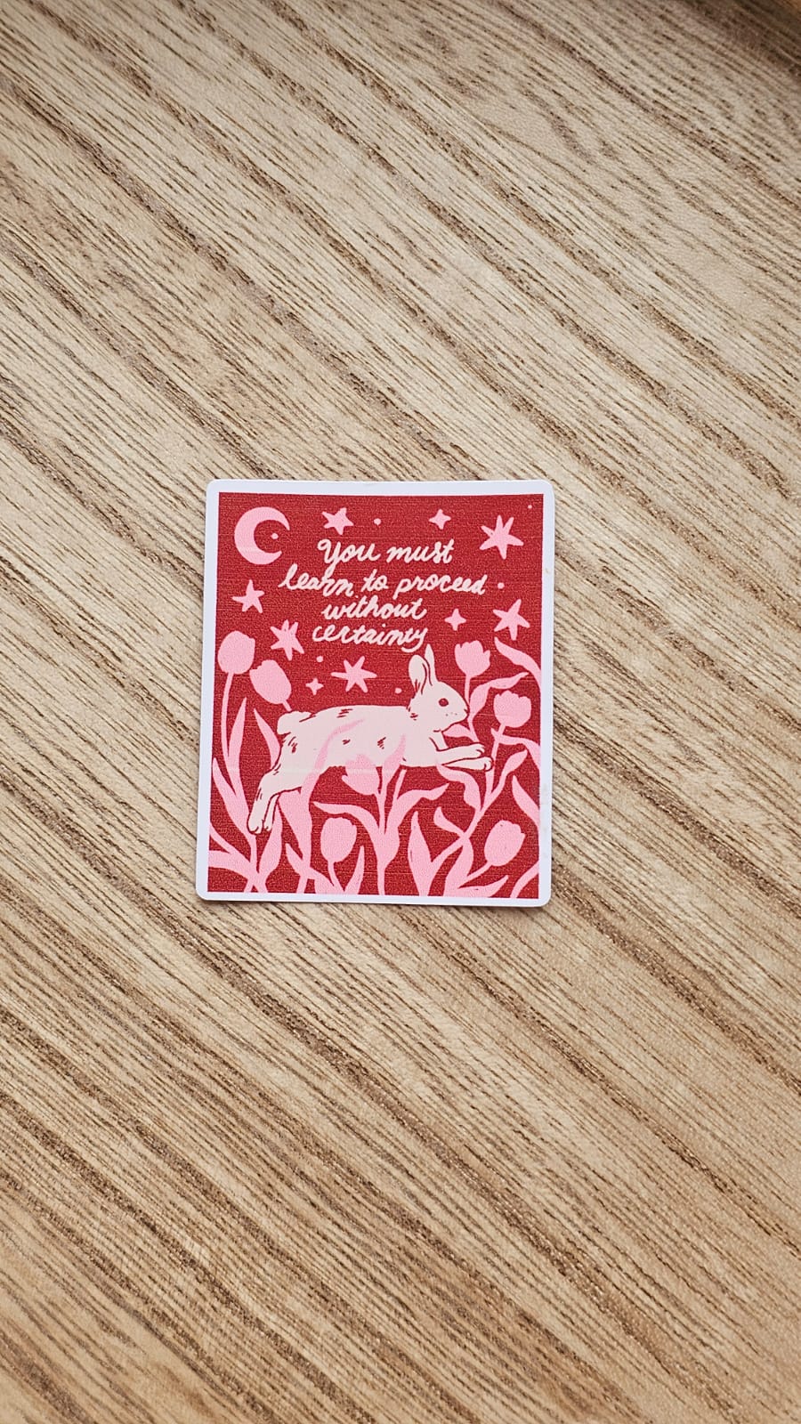 Uncertainty Sticker