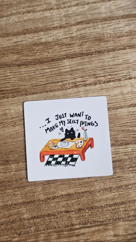 My Silly Things Sticker