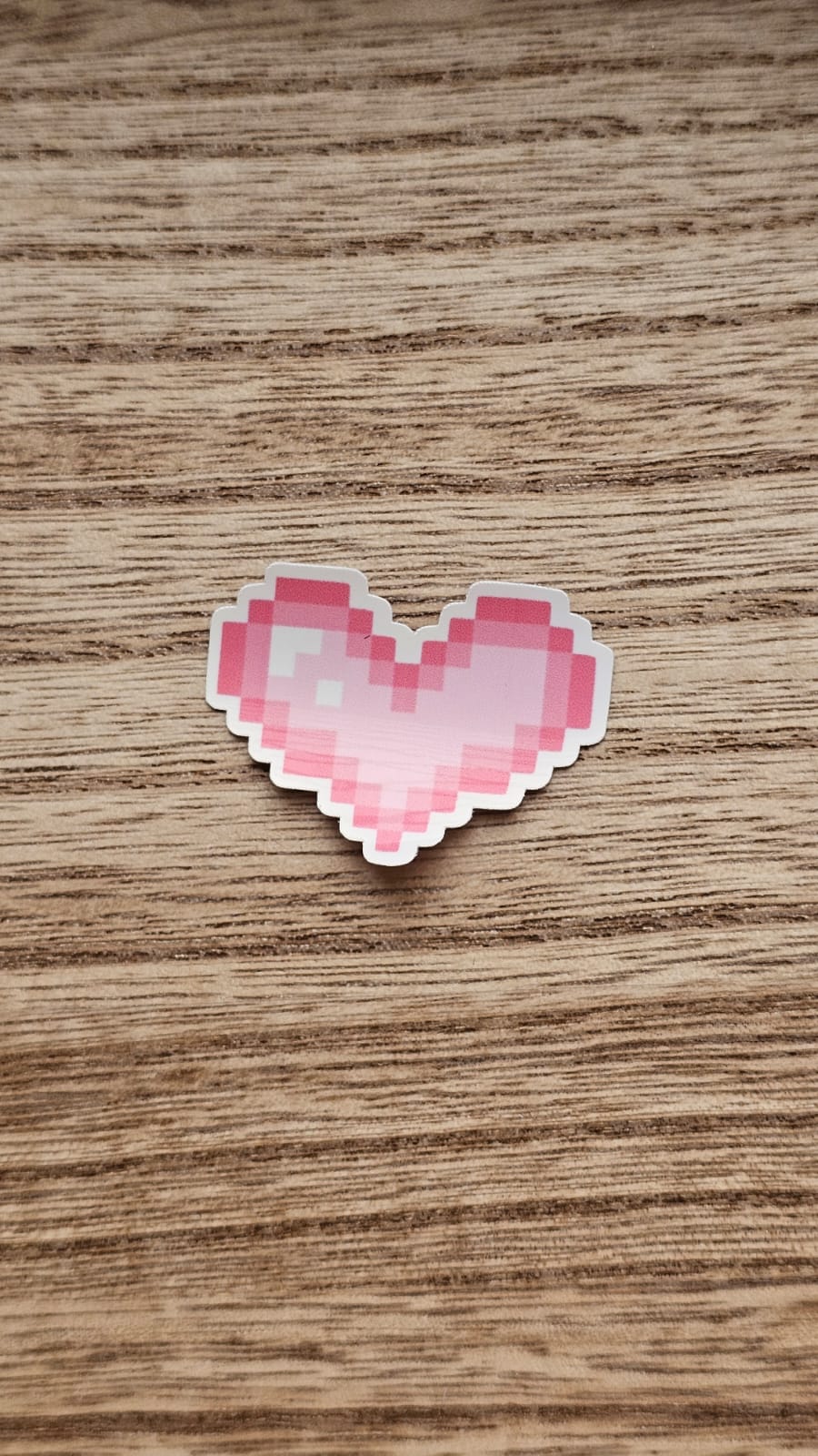 Pixel Heart Sticker