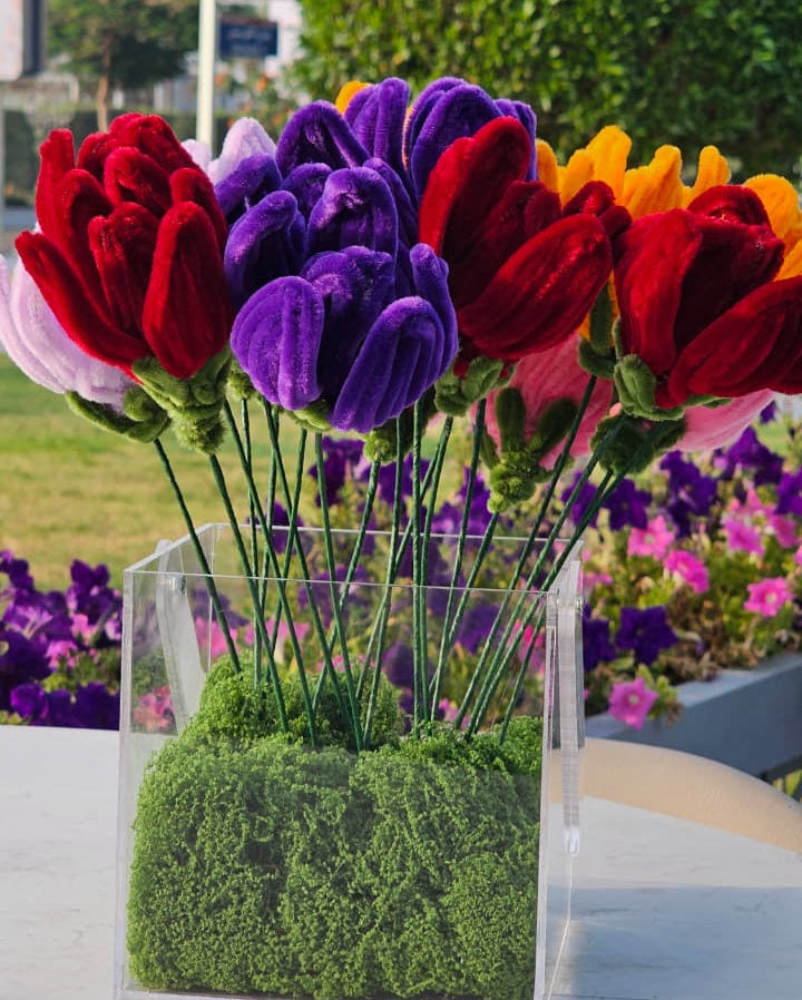 Crystal Tulip Field