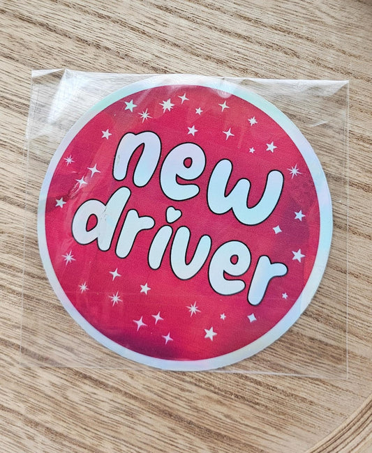 New Driver Car Sticker