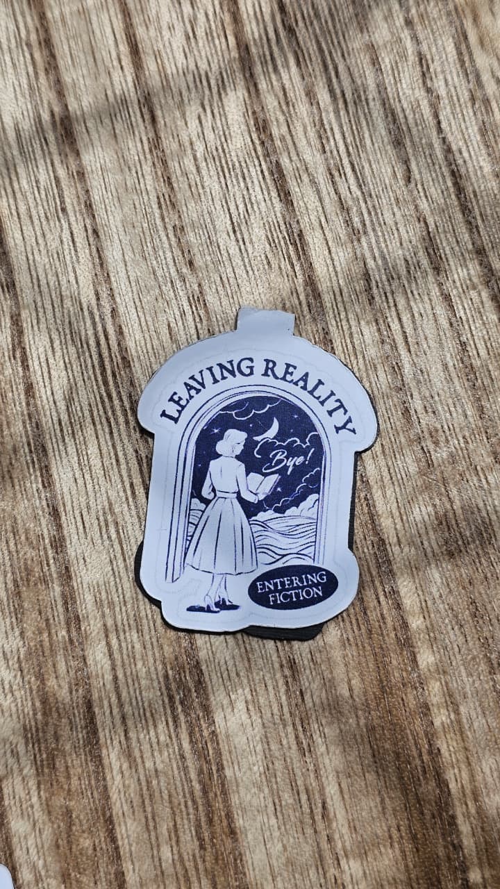 Entering Fiction Magnetic Bookmark
